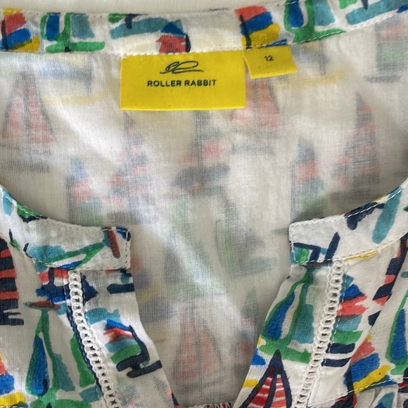 Roller Rabbit nautical Coverup - Picture 2 of 3